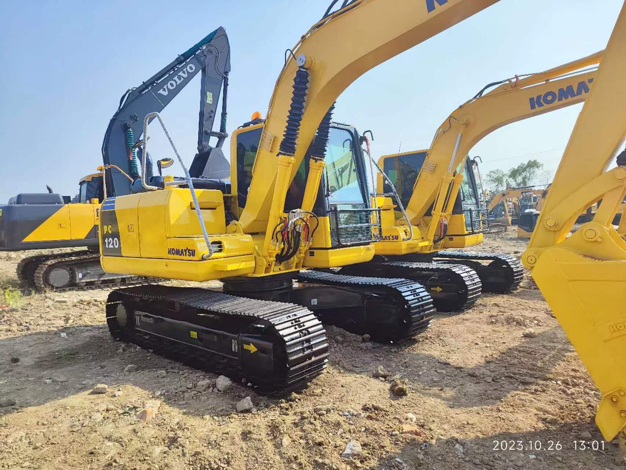 KOMATSU PC120-8 - Bager guseničar: slika 1 KOMATSU PC120-8 - Bager guseničar: slika 1