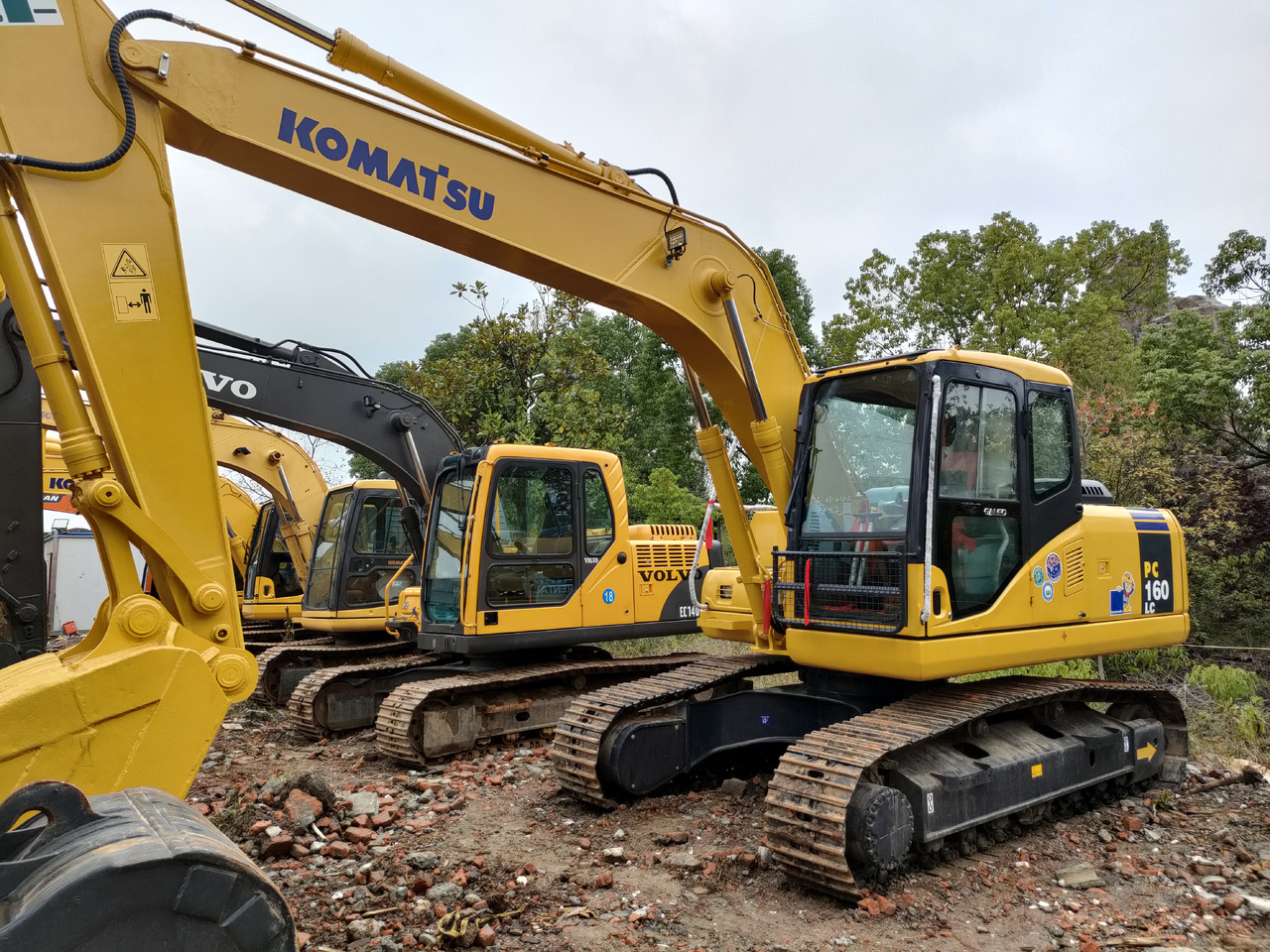 KOMATSU PC160-7 - Bager guseničar: slika 3 KOMATSU PC160-7 - Bager guseničar: slika 3