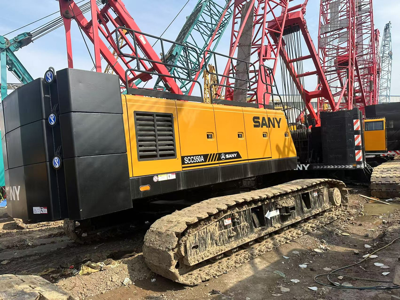 SANY 55-ton crawler crane - Kran guseničar: slika 4 SANY 55-ton crawler crane - Kran guseničar: slika 4