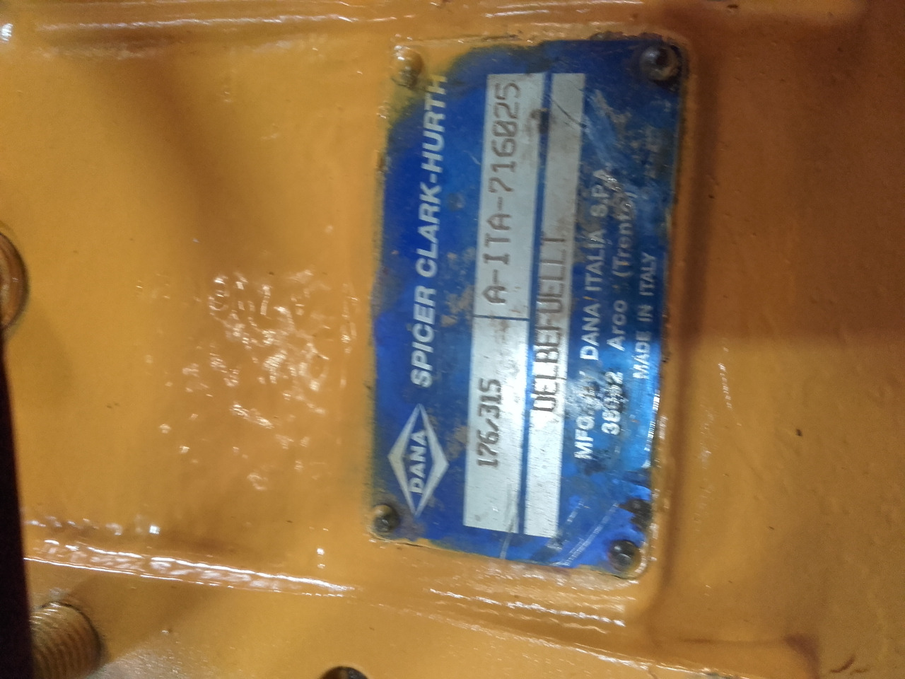 Most Mecalac Clark Hurth 176/315 - Osovina i delovi za Građevinska mašina: slika 1 Most Mecalac Clark Hurth 176/315 - Osovina i delovi za Građevinska mašina: slika 1