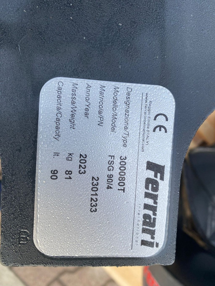 POLIPO NUOVO MARCA FERRARI 4 PALE - Kuka: slika 5 POLIPO NUOVO MARCA FERRARI 4 PALE - Kuka: slika 5