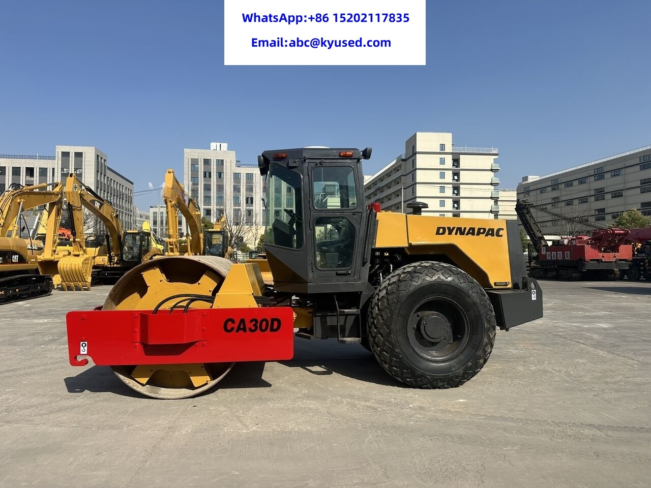 DYNAPAC CA30D CA251D CA250D CA25 CA301D DYNAPAC ROAD ROLLER - Valjak za puteve: slika 1 DYNAPAC CA30D CA251D CA250D CA25 CA301D DYNAPAC ROAD ROLLER - Valjak za puteve: slika 1