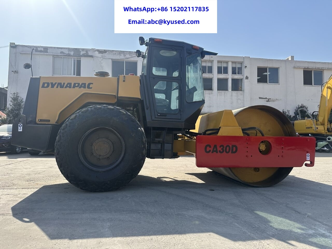DYNAPAC CA30D CA251D CA250D CA25 CA301D DYNAPAC ROAD ROLLER - Valjak za puteve: slika 2 DYNAPAC CA30D CA251D CA250D CA25 CA301D DYNAPAC ROAD ROLLER - Valjak za puteve: slika 2