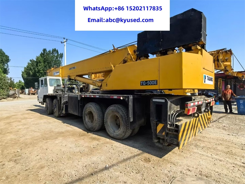 TADANO TG500E TG700E GT500E TG1000 50TON 70TON 100TON - Autodizalica: slika 4 TADANO TG500E TG700E GT500E TG1000 50TON 70TON 100TON - Autodizalica: slika 4