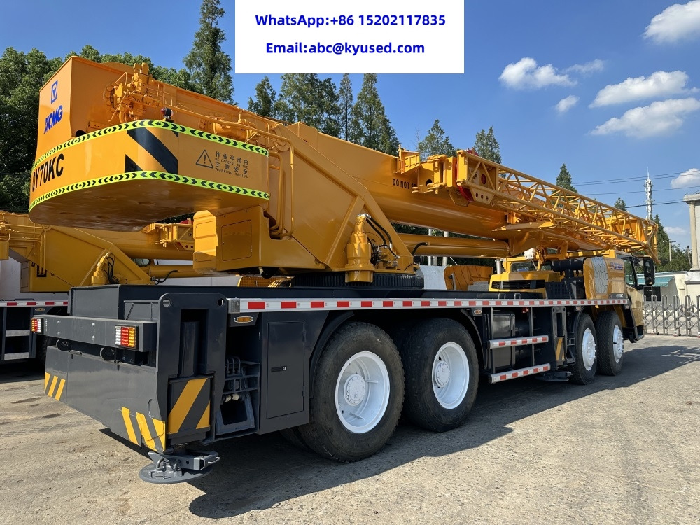 Autodizalica XCMG QY70KC XCT70 QY75K QY50KC XCT50 XCT55 55T 60T 70TON TRUCK CRANE: slika 8