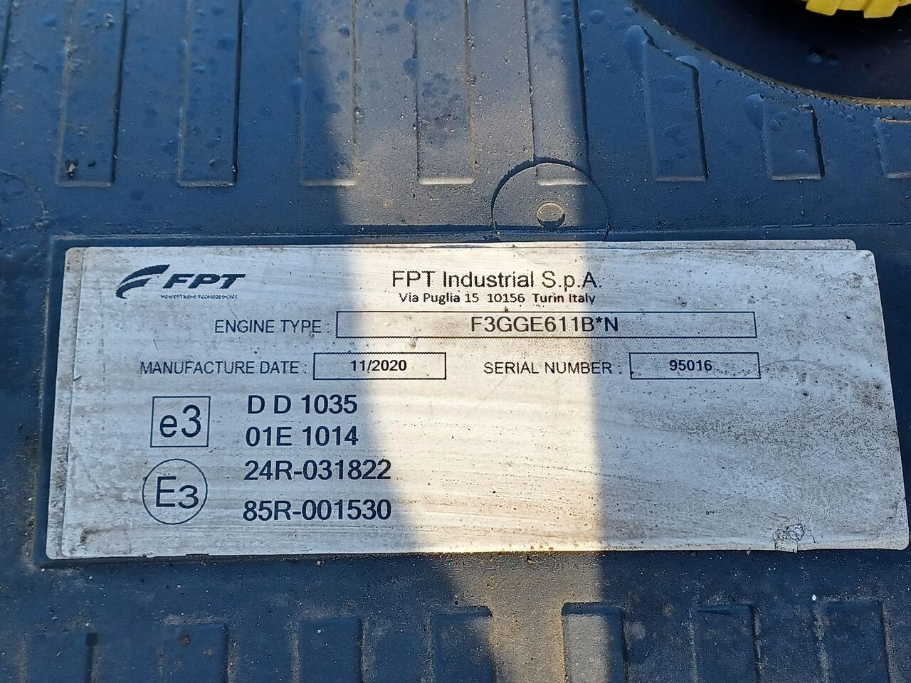 IVECO F3GGE611B*N   IVECO truck - Motor za Kamion: slika 1 IVECO F3GGE611B*N   IVECO truck - Motor za Kamion: slika 1