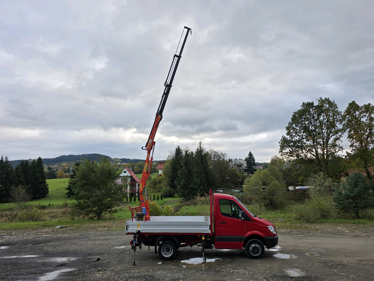 Mercedes-Benz Sprinter 418 CDI Skrzynia +HDS 10.5 M +Pilot ! 87000km ! - Dostavno vozilo s ravnom platformom: slika 5 Mercedes-Benz Sprinter 418 CDI Skrzynia +HDS 10.5 M +Pilot ! 87000km ! - Dostavno vozilo s ravnom platformom: slika 5