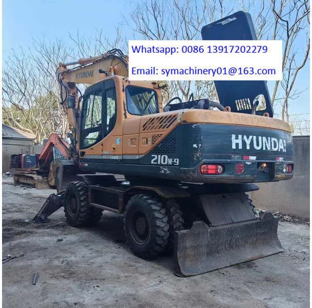 Hyundai R210W - Bager točkaš: slika 1 Hyundai R210W - Bager točkaš: slika 1