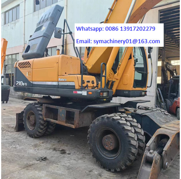 Hyundai R210W - Bager točkaš: slika 4 Hyundai R210W - Bager točkaš: slika 4
