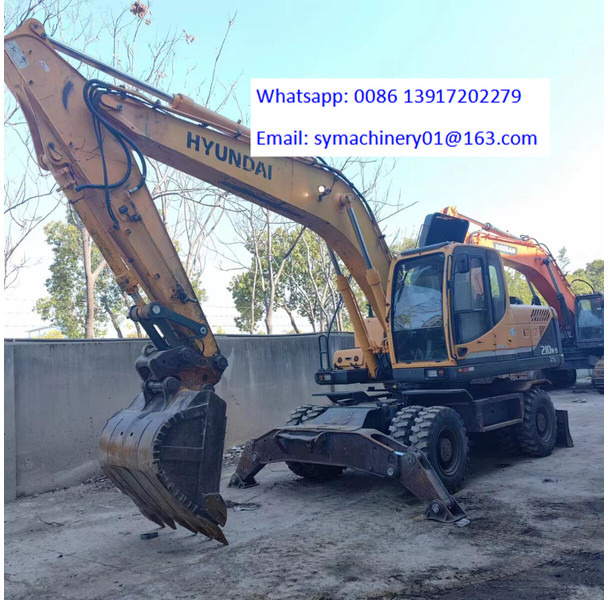 Hyundai R210W - Bager točkaš: slika 2 Hyundai R210W - Bager točkaš: slika 2