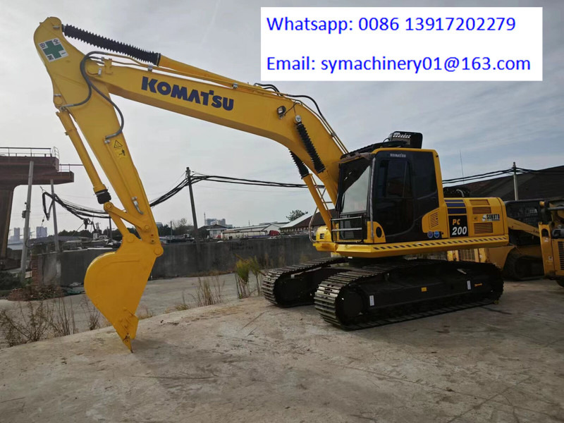 Komatsu PC200-8N1 - Bager guseničar: slika 1 Komatsu PC200-8N1 - Bager guseničar: slika 1
