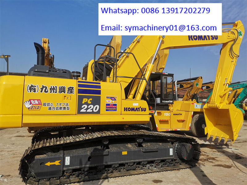 Komatsu PC220-8N1 - Bager guseničar: slika 1 Komatsu PC220-8N1 - Bager guseničar: slika 1