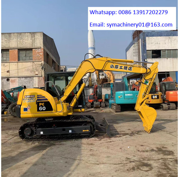 Komatsu PC60-8 - Mini bager: slika 4 Komatsu PC60-8 - Mini bager: slika 4