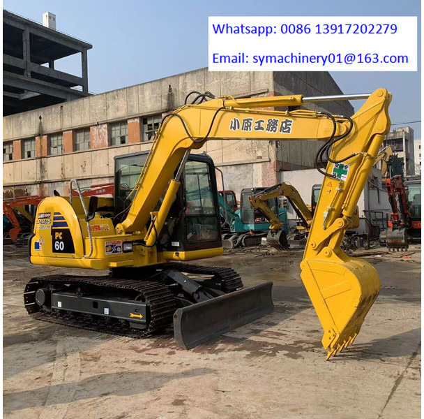 Komatsu PC60-8 - Mini bager: slika 1 Komatsu PC60-8 - Mini bager: slika 1
