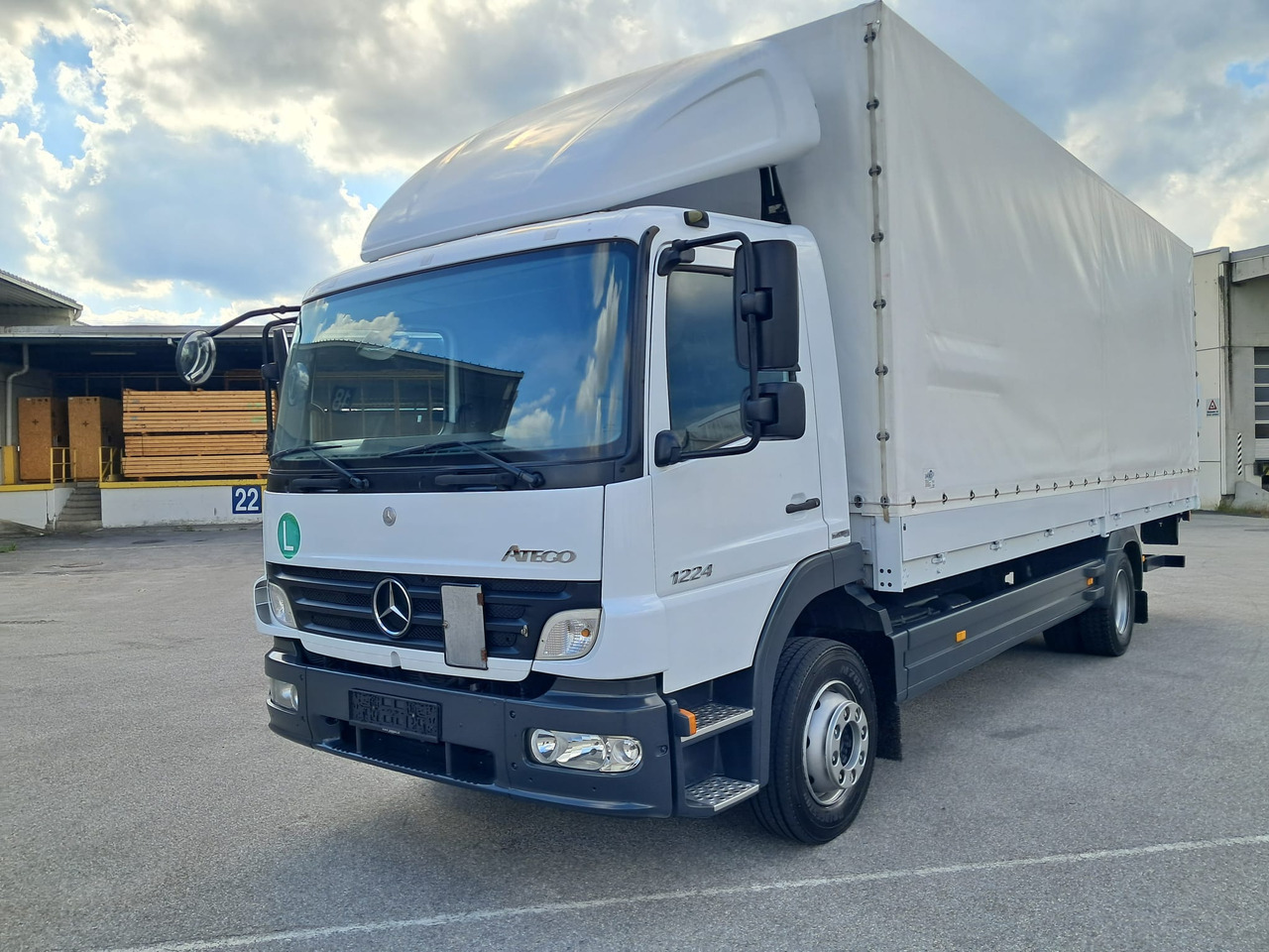 MERCEDES-BENZ ATEGO 12 24 Plane LBW | Klima | Schaltgetriebe - Kamion sa ceradom: slika 1 MERCEDES-BENZ ATEGO 12 24 Plane LBW | Klima | Schaltgetriebe - Kamion sa ceradom: slika 1