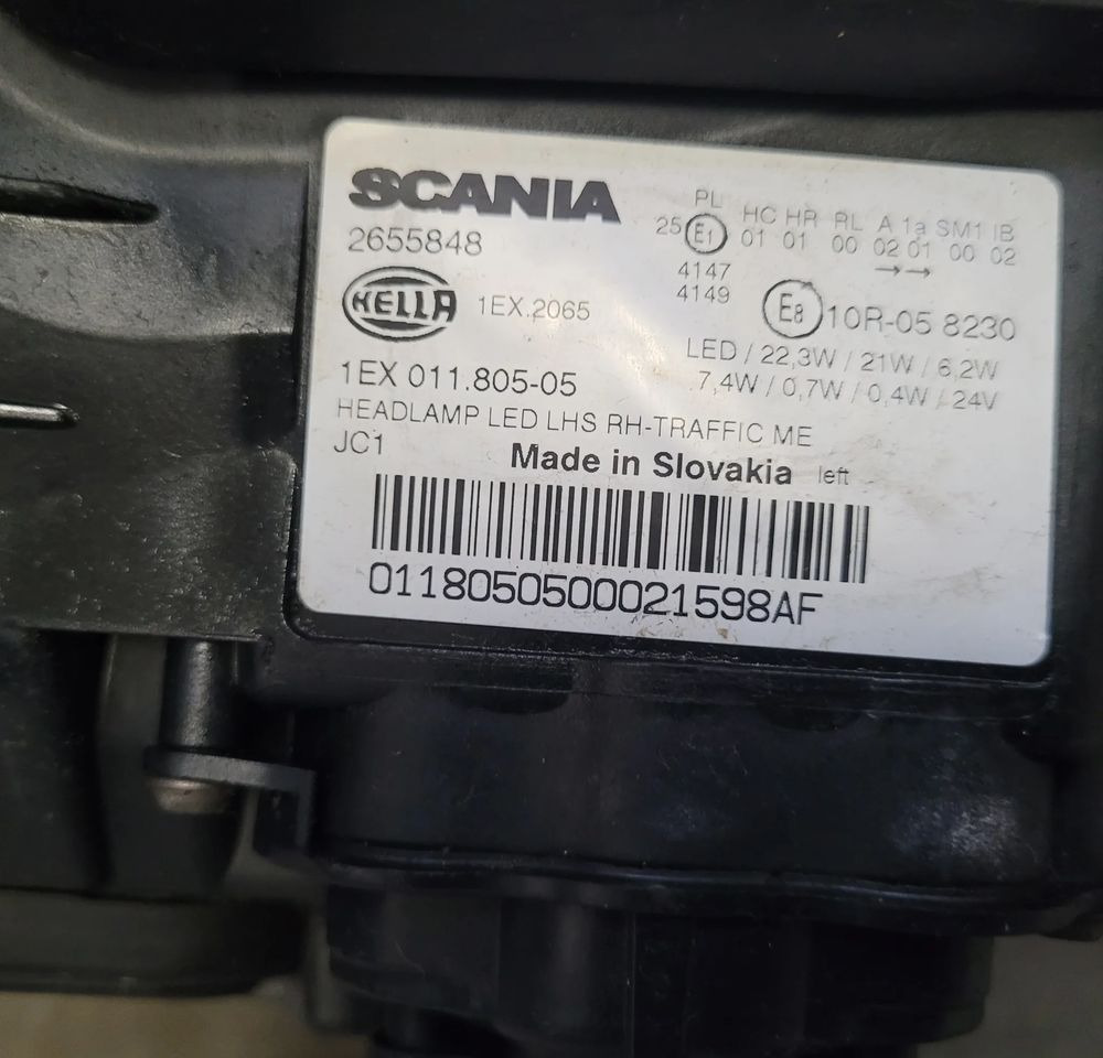 LAMPA LED SCANIA R NGT 2655849 2655848 RH/LH CHWALIM116 - Svetla/ Osvetljenje za Kamion: slika 4 LAMPA LED SCANIA R NGT 2655849 2655848 RH/LH CHWALIM116 - Svetla/ Osvetljenje za Kamion: slika 4