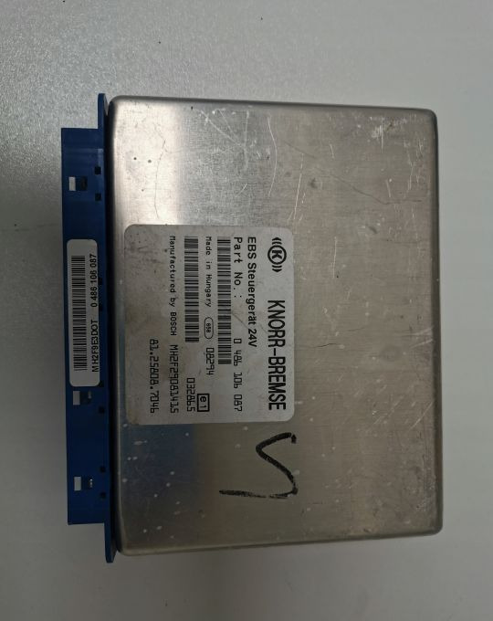 Moduł sterownik komputer EBS Man TGX 81.25808-7046 - Upravljačka jedinica za Kamion: slika 1 Moduł sterownik komputer EBS Man TGX 81.25808-7046 - Upravljačka jedinica za Kamion: slika 1