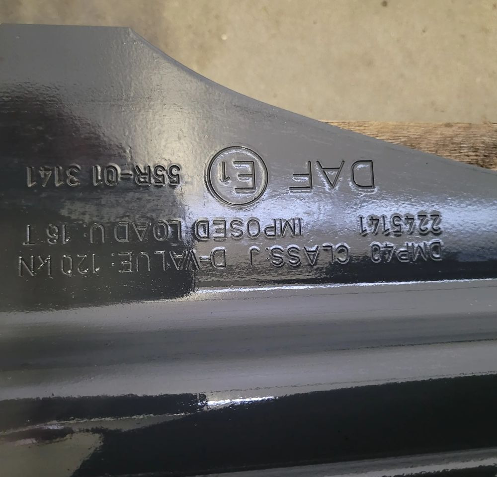 SIODŁO JOST DAF XG XF NOWY MODEL JSK37C-150 - Spojnica na petom točku za Kamion: slika 3 SIODŁO JOST DAF XG XF NOWY MODEL JSK37C-150 - Spojnica na petom točku za Kamion: slika 3