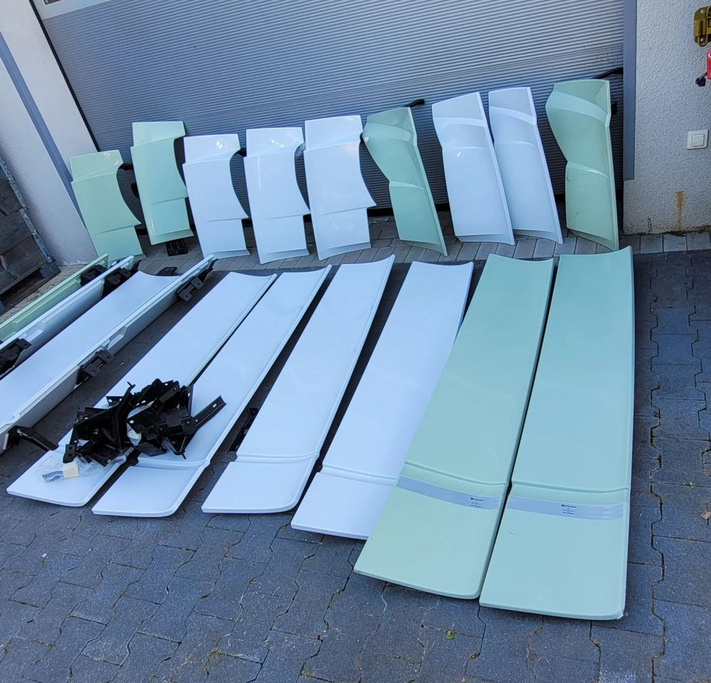 SPOJLER ZAKABINOWY MERCEDES ACTROS MP5 ORYGINAŁ A9637901644 A9607908065 CHWALIM116 - Aerodinamika/ Spojler za Kamion: slika 3 SPOJLER ZAKABINOWY MERCEDES ACTROS MP5 ORYGINAŁ A9637901644 A9607908065 CHWALIM116 - Aerodinamika/ Spojler za Kamion: slika 3