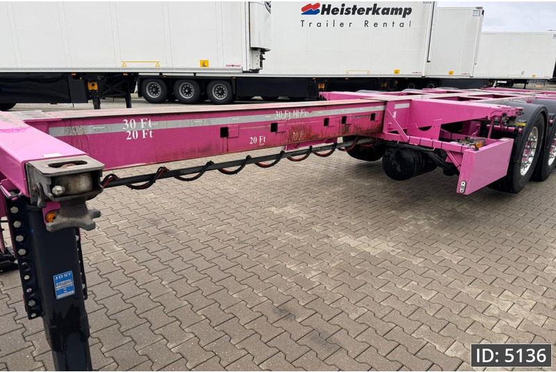 Broshuis 3UCC-39/45 Multi / 2x Extandable / 2x Lift Axle - Poluprikolica za prevoz kontejnera/ Poluprikolica sa promenjivim sandukom: slika 2 Broshuis 3UCC-39/45 Multi / 2x Extandable / 2x Lift Axle - Poluprikolica za prevoz kontejnera/ Poluprikolica sa promenjivim sandukom: slika 2