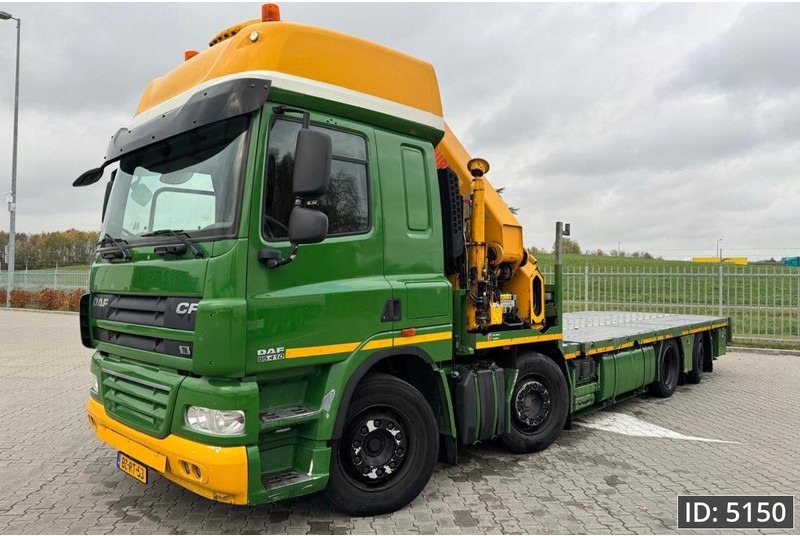 DAF CF 85.410 SC, Euro 5, 8x2 / Hiab 422 EP5 + Radio / 5x extendable - Kamion sa dizalicom: slika 2 DAF CF 85.410 SC, Euro 5, 8x2 / Hiab 422 EP5 + Radio / 5x extendable - Kamion sa dizalicom: slika 2