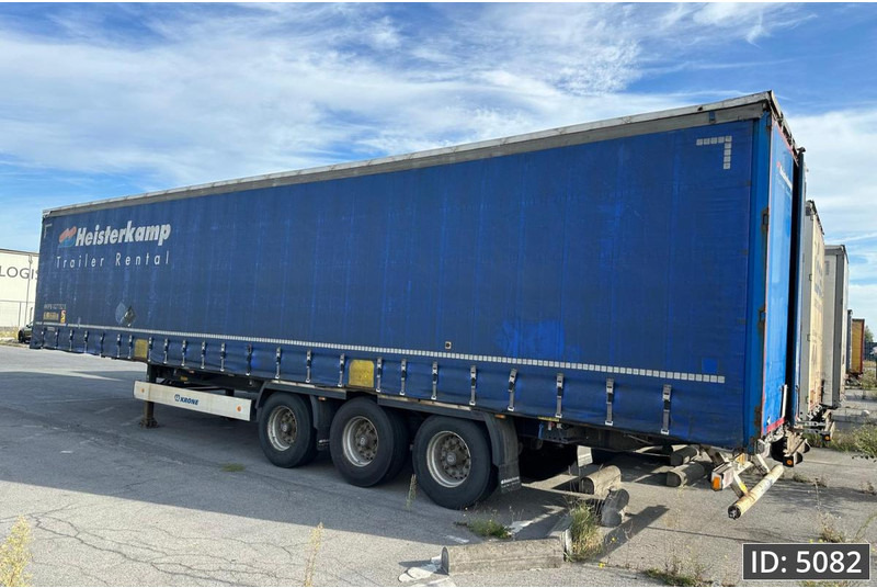 Krone SD / Drum brakes / Huckepack - Poluprikolica sa ceradom: slika 2 Krone SD / Drum brakes / Huckepack - Poluprikolica sa ceradom: slika 2