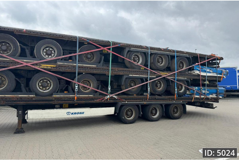 Krone SD / Stack 5x mega / BPW Drum - Poluprikolica sa ceradom: slika 2 Krone SD / Stack 5x mega / BPW Drum - Poluprikolica sa ceradom: slika 2