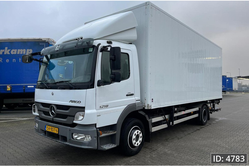 Mercedes-Benz Atego 1218 Day Cab, Euro 5, BDF / EPS automatic / standklima / DHOLLANDIA 2000KG - Kamion za prevoz kontejnera/ Kamion sa promenjivim sandukom: slika 1 Mercedes-Benz Atego 1218 Day Cab, Euro 5, BDF / EPS automatic / standklima / DHOLLANDIA 2000KG - Kamion za prevoz kontejnera/ Kamion sa promenjivim sandukom: slika 1