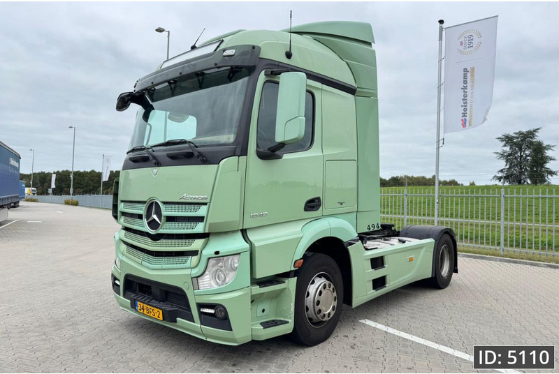 Tegljač Mercedes-Benz Actros 1840 StreamSpace, Euro 6, / Fridge: slika 1