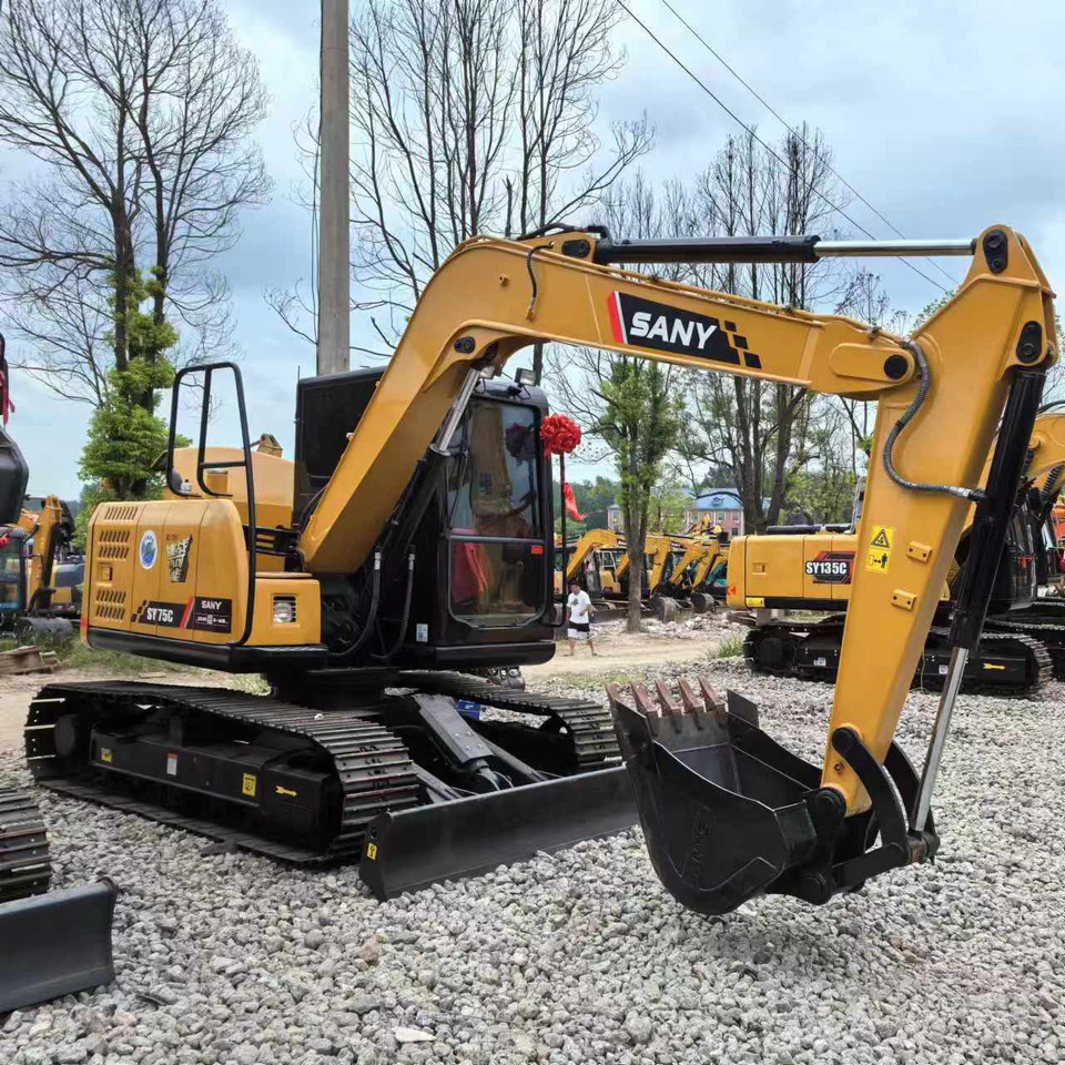 Mini bager SANY SY75 Mini Excavator Click Here for Discount: slika 6 Mini bager SANY SY75 Mini Excavator Click Here for Discount: slika 6