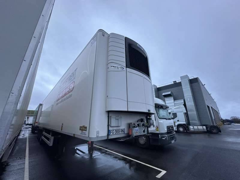 Semi-remorque 3 Essieux 38 TONNES HAYON CAISSE CHEREAU GROUPE CARRIER VECTOR 1950 MT DOUBLE PLANCHER - Poluprikolica hladnjače: slika 1 Semi-remorque 3 Essieux 38 TONNES HAYON CAISSE CHEREAU GROUPE CARRIER VECTOR 1950 MT DOUBLE PLANCHER - Poluprikolica hladnjače: slika 1