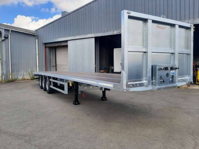 Semi-remorque 3 Essieux 38 TONNES PLATEAU LOURD - Plato poluprikolica: slika 3 Semi-remorque 3 Essieux 38 TONNES PLATEAU LOURD - Plato poluprikolica: slika 3