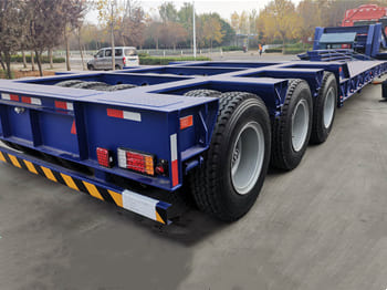 TITAN 120 Ton Lowboy Truck Trailer for Sale in Zambia - Niska poluprikolica za prevoz: slika 1 TITAN 120 Ton Lowboy Truck Trailer for Sale in Zambia - Niska poluprikolica za prevoz: slika 1