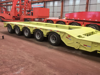 TITAN 120 ton detachable lowbed trailer for sale in Nigeria - Niska poluprikolica za prevoz: slika 4 TITAN 120 ton detachable lowbed trailer for sale in Nigeria - Niska poluprikolica za prevoz: slika 4