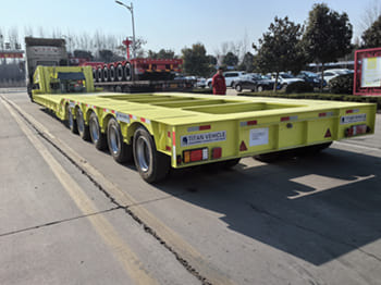 TITAN 120 ton detachable lowbed trailer for sale in Nigeria - Niska poluprikolica za prevoz: slika 2 TITAN 120 ton detachable lowbed trailer for sale in Nigeria - Niska poluprikolica za prevoz: slika 2