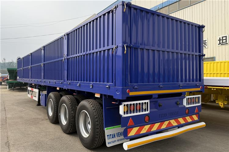 TITAN 1800mm High Side Wall Trailer with 80 Ton Capacity In Congo - Plato poluprikolica: slika 1 TITAN 1800mm High Side Wall Trailer with 80 Ton Capacity In Congo - Plato poluprikolica: slika 1