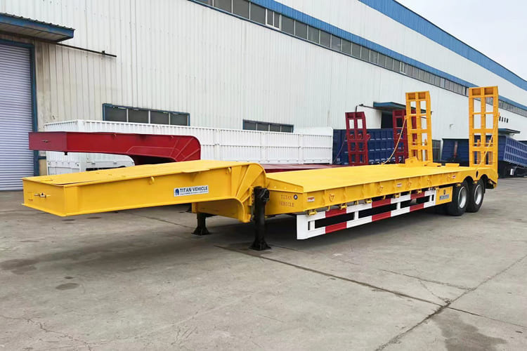 TITAN 2 Axle Low Bed Trailer for Sale in Guyana - Niska poluprikolica za prevoz: slika 1 TITAN 2 Axle Low Bed Trailer for Sale in Guyana - Niska poluprikolica za prevoz: slika 1