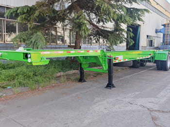 TITAN 2 Axle Skeleton Trailer for Sale in Congo - Poluprikolica sa golom šasijom: slika 2 TITAN 2 Axle Skeleton Trailer for Sale in Congo - Poluprikolica sa golom šasijom: slika 2