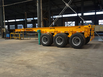 TITAN 20 ft Shipping Container Trailer for Sale in Jamaica - Poluprikolica sa golom šasijom: slika 3 TITAN 20 ft Shipping Container Trailer for Sale in Jamaica - Poluprikolica sa golom šasijom: slika 3