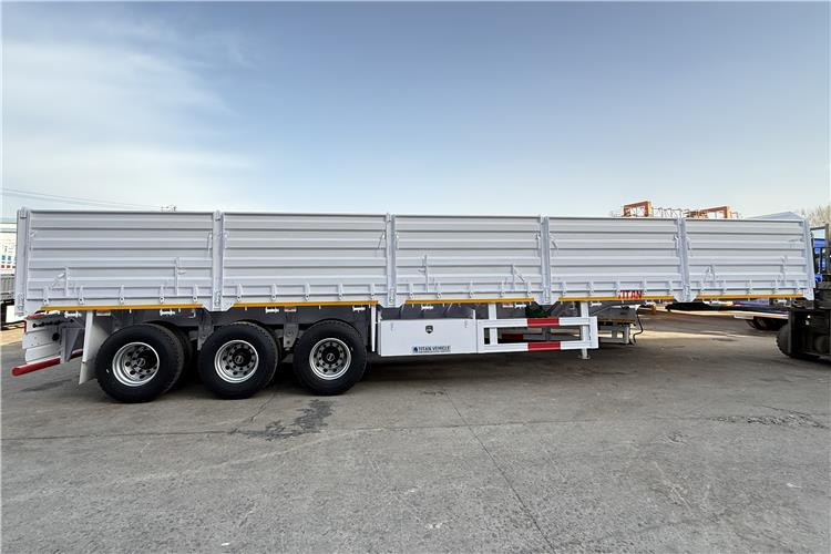 TITAN 2025 New 60 Ton Dropside Wall Trailer for Sale In Zimbabwe - Plato poluprikolica: slika 5 TITAN 2025 New 60 Ton Dropside Wall Trailer for Sale In Zimbabwe - Plato poluprikolica: slika 5