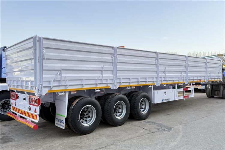 TITAN 2025 New 60 Ton Dropside Wall Trailer for Sale In Zimbabwe - Plato poluprikolica: slika 2 TITAN 2025 New 60 Ton Dropside Wall Trailer for Sale In Zimbabwe - Plato poluprikolica: slika 2