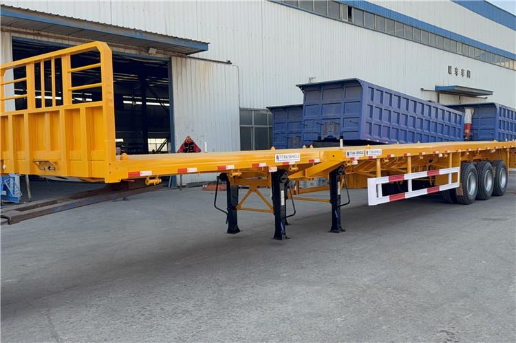 TITAN 3 Axle 24m Extendable Flatbed Trailer for Sale In Chile - Poluprikolica za prevoz kontejnera/ Poluprikolica sa promenjivim sandukom: slika 4 TITAN 3 Axle 24m Extendable Flatbed Trailer for Sale In Chile - Poluprikolica za prevoz kontejnera/ Poluprikolica sa promenjivim sandukom: slika 4