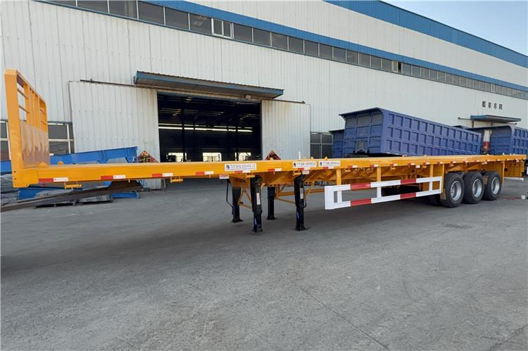 TITAN 3 Axle 24m Extendable Flatbed Trailer for Sale In Chile - Poluprikolica za prevoz kontejnera/ Poluprikolica sa promenjivim sandukom: slika 3 TITAN 3 Axle 24m Extendable Flatbed Trailer for Sale In Chile - Poluprikolica za prevoz kontejnera/ Poluprikolica sa promenjivim sandukom: slika 3