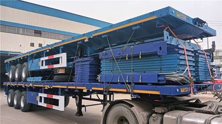 TITAN 3 Axle Flatbed Trailer will be ship to Zambia - Plato poluprikolica: slika 2 TITAN 3 Axle Flatbed Trailer will be ship to Zambia - Plato poluprikolica: slika 2