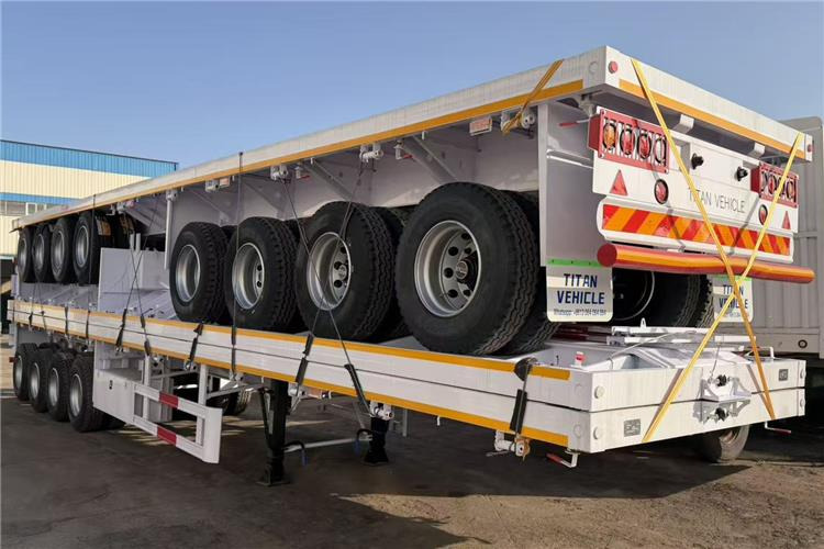 TITAN 4 Axle Flatbed Trailer for Sale In Saudi Arabia - Plato poluprikolica: slika 5 TITAN 4 Axle Flatbed Trailer for Sale In Saudi Arabia - Plato poluprikolica: slika 5