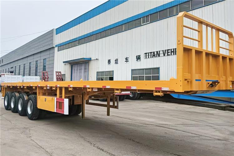 TITAN 4 Axle Flatbed Trailer for Sale Price In Senegal - Plato poluprikolica: slika 3 TITAN 4 Axle Flatbed Trailer for Sale Price In Senegal - Plato poluprikolica: slika 3