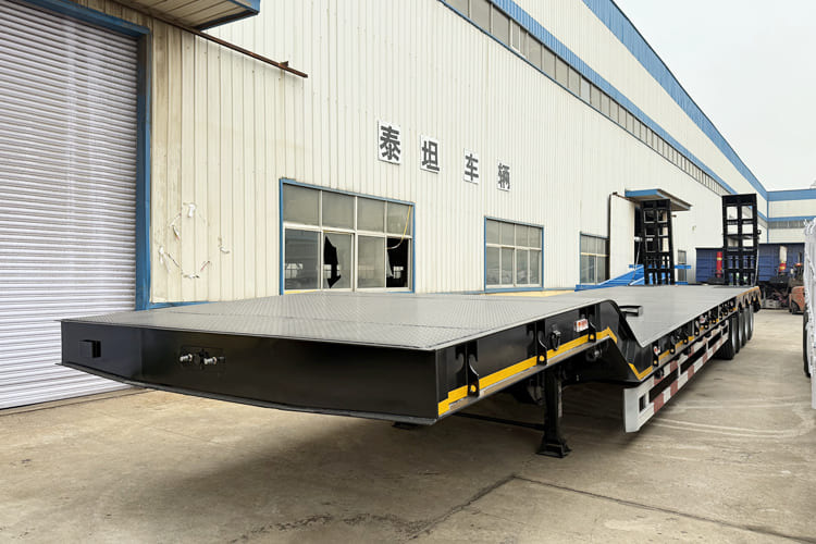 TITAN 4 Axle Lowbed Trailer for Sale in Mali - Niska poluprikolica za prevoz: slika 1 TITAN 4 Axle Lowbed Trailer for Sale in Mali - Niska poluprikolica za prevoz: slika 1