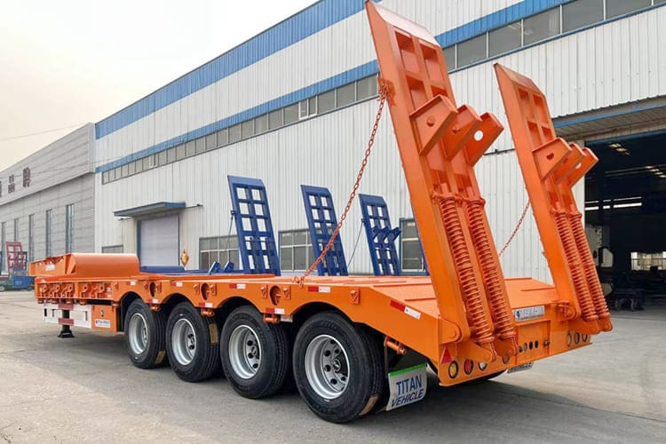 TITAN 4 Axle Lowbed Truck for Sale in Ghana - Niska poluprikolica za prevoz: slika 3 TITAN 4 Axle Lowbed Truck for Sale in Ghana - Niska poluprikolica za prevoz: slika 3