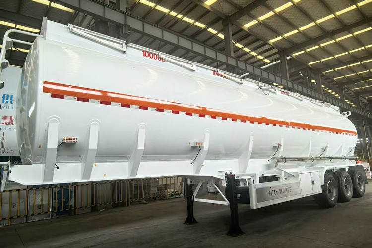 TITAN 40000 Liters Fuel Tanker Trailer for Sale in Zambia - Poluprikolica cisterna: slika 1 TITAN 40000 Liters Fuel Tanker Trailer for Sale in Zambia - Poluprikolica cisterna: slika 1