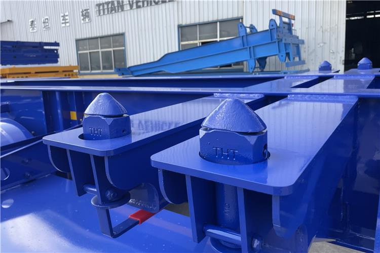 TITAN 40ft Container Chassis Trailer for Sale In Guam - Poluprikolica sa golom šasijom: slika 4 TITAN 40ft Container Chassis Trailer for Sale In Guam - Poluprikolica sa golom šasijom: slika 4